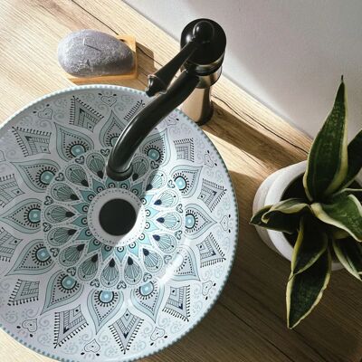 Lavabo da appoggio Mandala REA - Design moderno Lavabo da appoggio Mandala REA - Design moderno