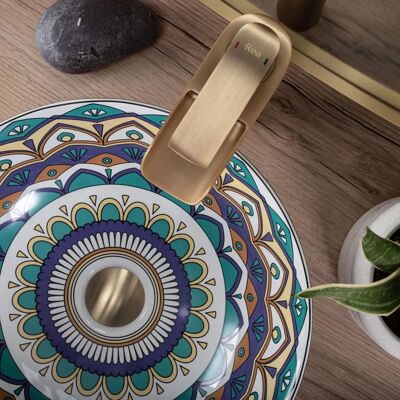 REA Lavabo Moderno in Ceramica Aztec REA Lavabo Moderno in Ceramica Aztec