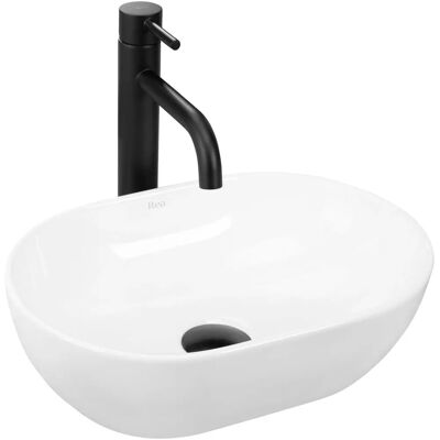 REA Amelia Mini Pesuallas - Moderni Keramiikkapesuallas - 2 Vuoden Takuu REA Amelia Mini Pesuallas - Moderni Keramiikkapesuallas - 2 Vuoden Takuu