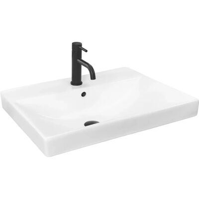 REA Mandy Biały Wbudowana ceramiczna umywalka - Umywalka REA Mandy Biały Wbudowana ceramiczna umywalka - Umywalka