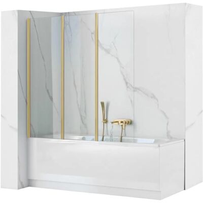 REA AGAT-3 120 Brush Gold Shower Enclosure - Shower enclosure REA AGAT-3 120 Brush Gold Shower Enclosure - Shower enclosure