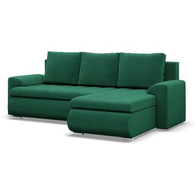 Mebligo - Foresta - Antracytowy Aksamit - Sofa rozkładane Mebligo - Foresta - Antracytowy Aksamit - Sofa rozkładane