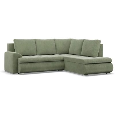Foresta - Sofa rozkładana - Szmaragdowy - Prawa - Sofa Foresta - Sofa rozkładana - Szmaragdowy - Prawa - Sofa