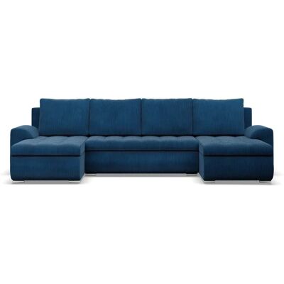 Mebligo Foresta U-sofa - Królewsko niebieski - Rozkładany - 5 miejsc Mebligo Foresta U-sofa - Królewsko niebieski - Rozkładany - 5 miejsc