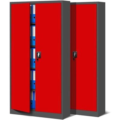 JAN 900x1850x400 Großer Metallschrank - Aufbewahrungsschrank JAN 900x1850x400 Großer Metallschrank - Aufbewahrungsschrank