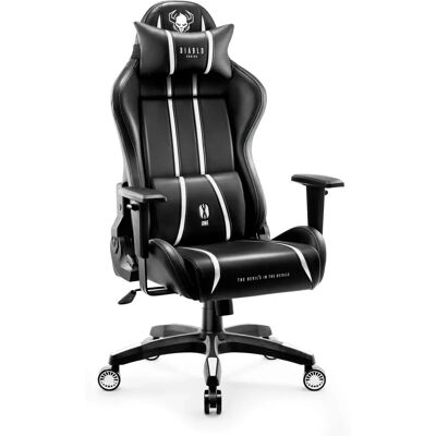 Chaise Gaming Diablo X-One 2.0 - Noir et blanc Chaise Gaming Diablo X-One 2.0 - Noir et blanc