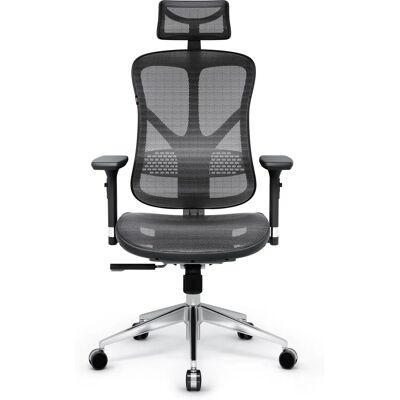 Diablo Chairs V-Basic - Schwarz/Grau Bürostuhl Diablo Chairs V-Basic - Schwarz/Grau Bürostuhl