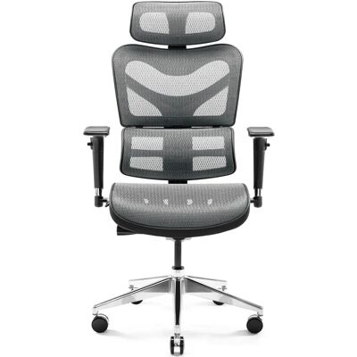 Sedia da Ufficio Diablo V-Commander Nero-Cinza - Supporto Ergonomico Sedia da Ufficio Diablo V-Commander Nero-Cinza - Supporto Ergonomico