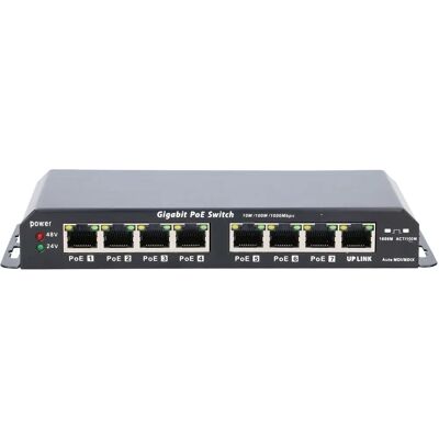 Extralink EX.1025 Netzwerkswitch - L2 Gigabit Ethernet - PoE - 8 Ports Extralink EX.1025 Netzwerkswitch - L2 Gigabit Ethernet - PoE - 8 Ports