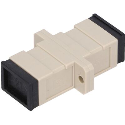 Adaptateur de fibre optique Extralink SC/UPC - Gris - Publicité Adaptateur de fibre optique Extralink SC/UPC - Gris - Publicité