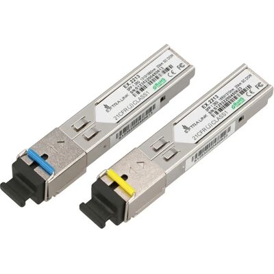 Extralink SFP 1.25G WDM 1310/1550NM SM 20KM SC - Transmetteur fibre optique - Publicité Extralink SFP 1.25G WDM 1310/1550NM SM 20KM SC - Transmetteur fibre optique - Publicité