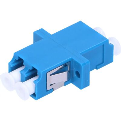 Extralink Extralink Adaptador de fibra óptica LC/PC SM Duplex - Azul Extralink Extralink Adaptador de fibra óptica LC/PC SM Duplex - Azul