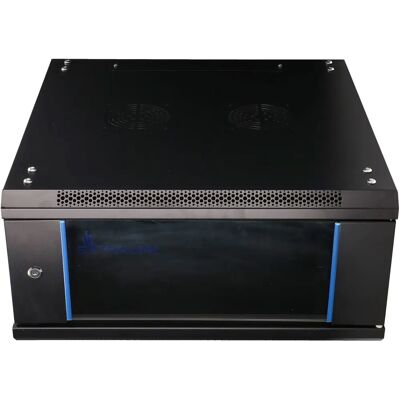 Extralink EX.2893 Wandmontierter Rackschrank 4U Schwarz Extralink EX.2893 Wandmontierter Rackschrank 4U Schwarz