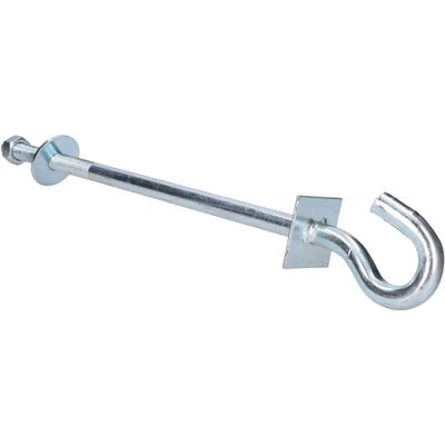 Extralink Wandhalterung Mit Haken - Edelstahl - 12/350MM Wandkrok Extralink Wandhalterung Mit Haken - Edelstahl - 12/350MM Wandkrok