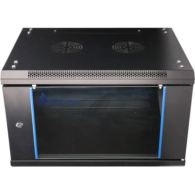 Extralink EX.7232 Wandmontierter Rackschrank 6U 600x600 Schwarz Extralink EX.7232 Wandmontierter Rackschrank 6U 600x600 Schwarz