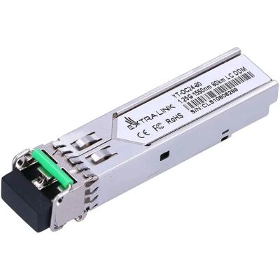 Extralink SFP 1,25G 1550NM 80KM Single-Mode-Faser Transceiver Extralink SFP 1,25G 1550NM 80KM Single-Mode-Faser Transceiver