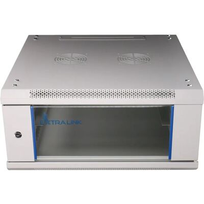 Extralink 4U 600x600 Wandmontage Rack - Stahl Extralink 4U 600x600 Wandmontage Rack - Stahl