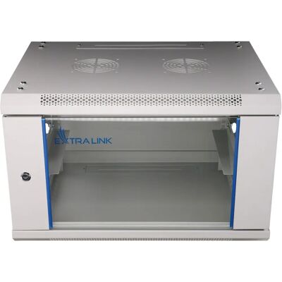 Extralink Rackmount Cabinet 6U 600x600 Grau Wandmontiert - Rack Cabinet Extralink Rackmount Cabinet 6U 600x600 Grau Wandmontiert - Rack Cabinet