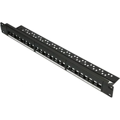 Extralink EX.9656 1U Rackmontage Patchpanel - 24 RJ-45 Utp Extralink EX.9656 1U Rackmontage Patchpanel - 24 RJ-45 Utp