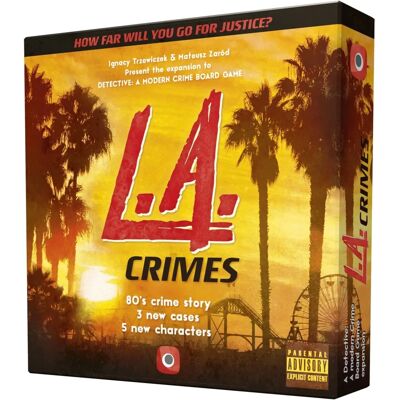 Portal Games Detective La Crimes Gioco da Tavolo - 3 Casi, 14+ Anni Portal Games Detective La Crimes Gioco da Tavolo - 3 Casi, 14+ Anni