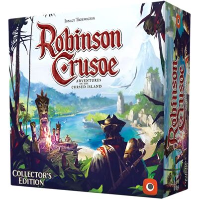 Portal Games Robinson Crusoe Collector’s Edition Premium Strategy Board Game Portal Games Robinson Crusoe Collector’s Edition Premium Strategy Board Game