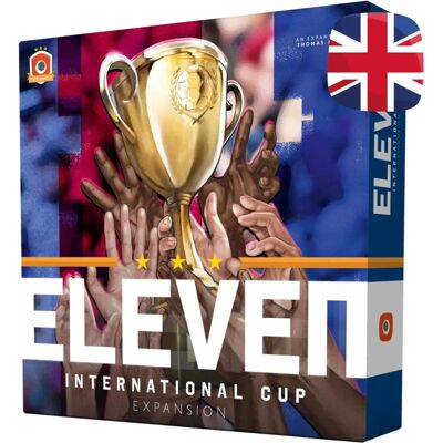 Portal Games Eleven International Cup Board Game - Strategy Football for 1-4 Players 14+ Portal Games Eleven International Cup Board Game - Strategy Football for 1-4 Players 14+