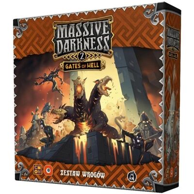 Portal Games Massive Darkness 2: Gates of Hell Ensemble d'Ennemis - Extension de Jeu de Société - Publicité Portal Games Massive Darkness 2: Gates of Hell Ensemble d'Ennemis - Extension de Jeu de Société - Publicité