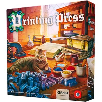 Portal Games Printing Press - Board Game - Abstract Strategy - Industry / Manufacturing Portal Games Printing Press - Board Game - Abstract Strategy - Industry / Manufacturing