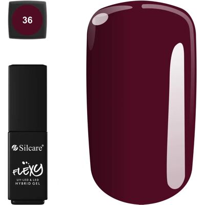 Silcare Flexy Brun UV/LED Gel Lak - Neglelak Silcare Flexy Brun UV/LED Gel Lak - Neglelak