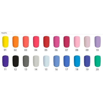 Silcare Sorte Nat Matte UV Gel - 12 x 5g - Negledesign Silcare Sorte Nat Matte UV Gel - 12 x 5g - Negledesign