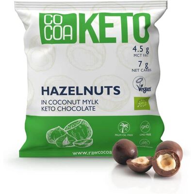 Keto Czekolada z Orzechami Laskowymi i Olejem MCT - Czekolada z Orzechami Laskowymi Keto Czekolada z Orzechami Laskowymi i Olejem MCT - Czekolada z Orzechami Laskowymi