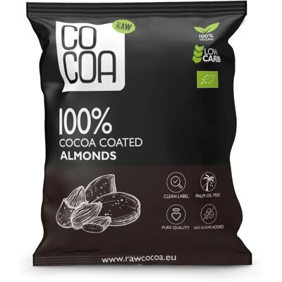 Cocoa Migdały Organiczne Niskowęglowodanowe - Przekąska Cocoa Migdały Organiczne Niskowęglowodanowe - Przekąska
