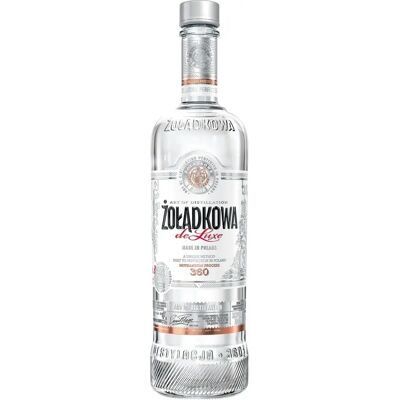 Vodka Zoladkowa de Luxe - Spirit Transparent Polonais - Publicité Vodka Zoladkowa de Luxe - Spirit Transparent Polonais - Publicité