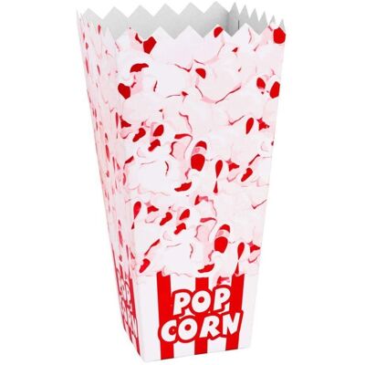 Unknown - PopCorn Box 7x22x10.5cm - 1.7L - 100 pezzi - Box Unknown - PopCorn Box 7x22x10.5cm - 1.7L - 100 pezzi - Box