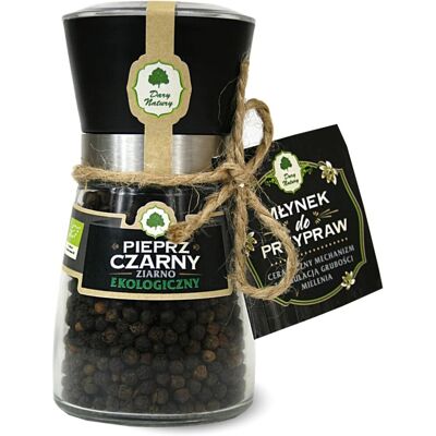 GIFTS OF NATURE Organiczne czarne ziarna pieprzu - Przyprawa GIFTS OF NATURE Organiczne czarne ziarna pieprzu - Przyprawa