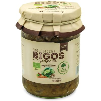 CADEAUX DE LA NATURE Bigos végétarien bio aux champignons - Publicité CADEAUX DE LA NATURE Bigos végétarien bio aux champignons - Publicité
