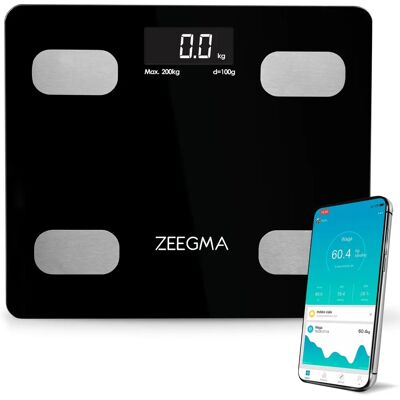 ZEEGMA Gewit Kroppsvåg - 17 Parametrar, App, 200kg ZEEGMA Gewit Kroppsvåg - 17 Parametrar, App, 200kg