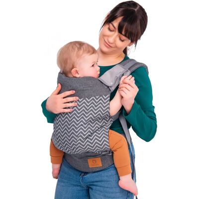 Lionelo Margareet Babytrage - Ergonomisch, 3 Positionen, Atmungsaktiv Lionelo Margareet Babytrage - Ergonomisch, 3 Positionen, Atmungsaktiv