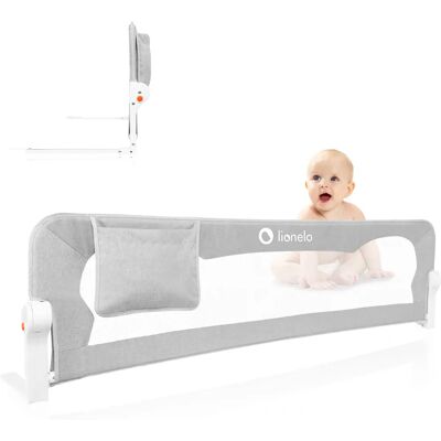 Lionelo Eva Grey Melange Bed Guard - Baby Bed Barrier Lionelo Eva Grey Melange Bed Guard - Baby Bed Barrier