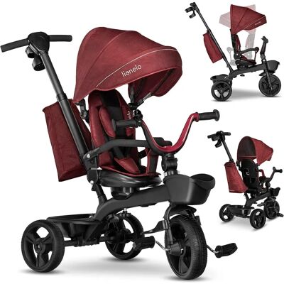 LIONELO Triciclo per bambini - Manico regolabile, Sicuro & alla moda LIONELO Triciclo per bambini - Manico regolabile, Sicuro & alla moda