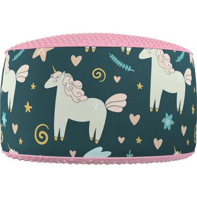 Tipi Marka Niebieski i Szary 50x25cm Puf dla dzieci Tipi Marka Niebieski i Szary 50x25cm Puf dla dzieci