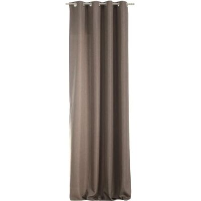 Zasłona Basic Dekoria 140x280cm Brąz Złoty - Zasłona Zasłona Basic Dekoria 140x280cm Brąz Złoty - Zasłona