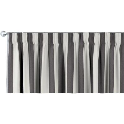 Dekoria - Lambrekin - Grau/Schwarz - 260x40 - Valance Dekoria - Lambrekin - Grau/Schwarz - 260x40 - Valance