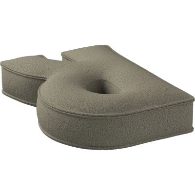 Poduszka dekoracyjna litera R beżowa - Pokój dziecięcy - 40cm Poduszka dekoracyjna litera R beżowa - Pokój dziecięcy - 40cm