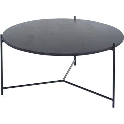 Dekoria - Nerio - Schwarz - 80x80x43 cm - Couchtisch Dekoria - Nerio - Schwarz - 80x80x43 cm - Couchtisch