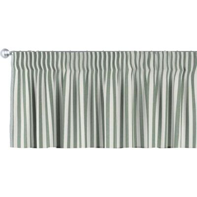 Dekoria - Lambrekin na taśmie marszczącej - grün - Lambrequin Dekoria - Lambrekin na taśmie marszczącej - grün - Lambrequin