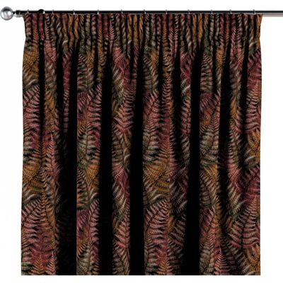 Dekoria Bordeaux-Blätter Gardine - Elegante Fensterdeko Dekoria Bordeaux-Blätter Gardine - Elegante Fensterdeko