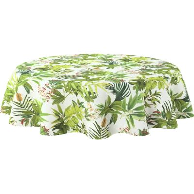 Dekoria - Obrus okrągły - Zielony - 130 x 130 cm - Tablecloth Dekoria - Obrus okrągły - Zielony - 130 x 130 cm - Tablecloth