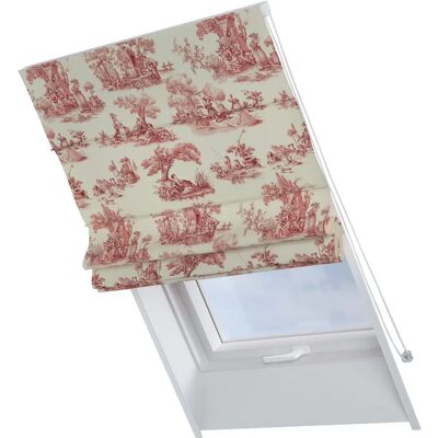 Rimini - Rimini - czerwony - 50x60 cm - Roman blind Rimini - Rimini - czerwony - 50x60 cm - Roman blind