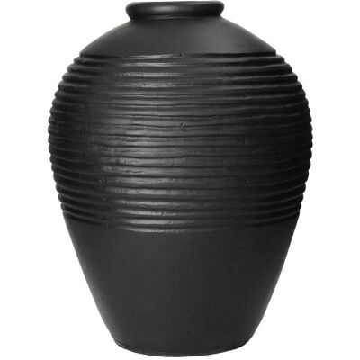 Dekoria - Wazon Seres II 31x40cm - Czarny - Wazon Dekoria - Wazon Seres II 31x40cm - Czarny - Wazon